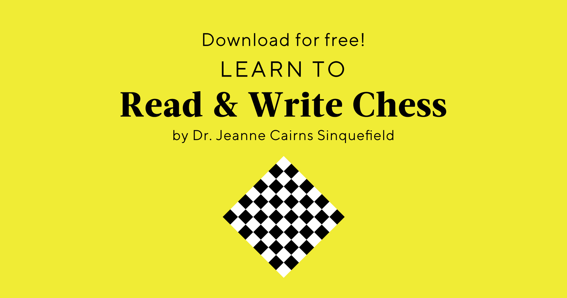 Learn to Read & Write Chess Download